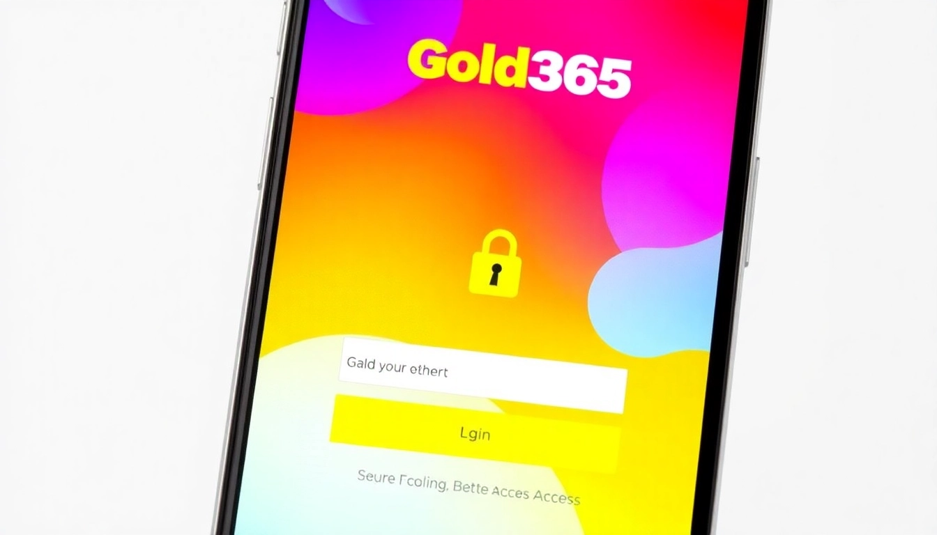 Gold365 login page on smartphone with secure interface, guiding users to access their betting account seamlessly for safe online gaming.